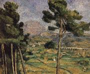 Paul Cezanne St  Victor Hill oil